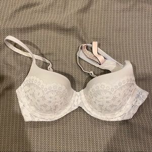 Light gray bra